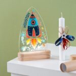 Πασχαλινή λαμπάδα LED SPACESHIP στη γερμανία με αποστολή σε όλη την ευρώπη!