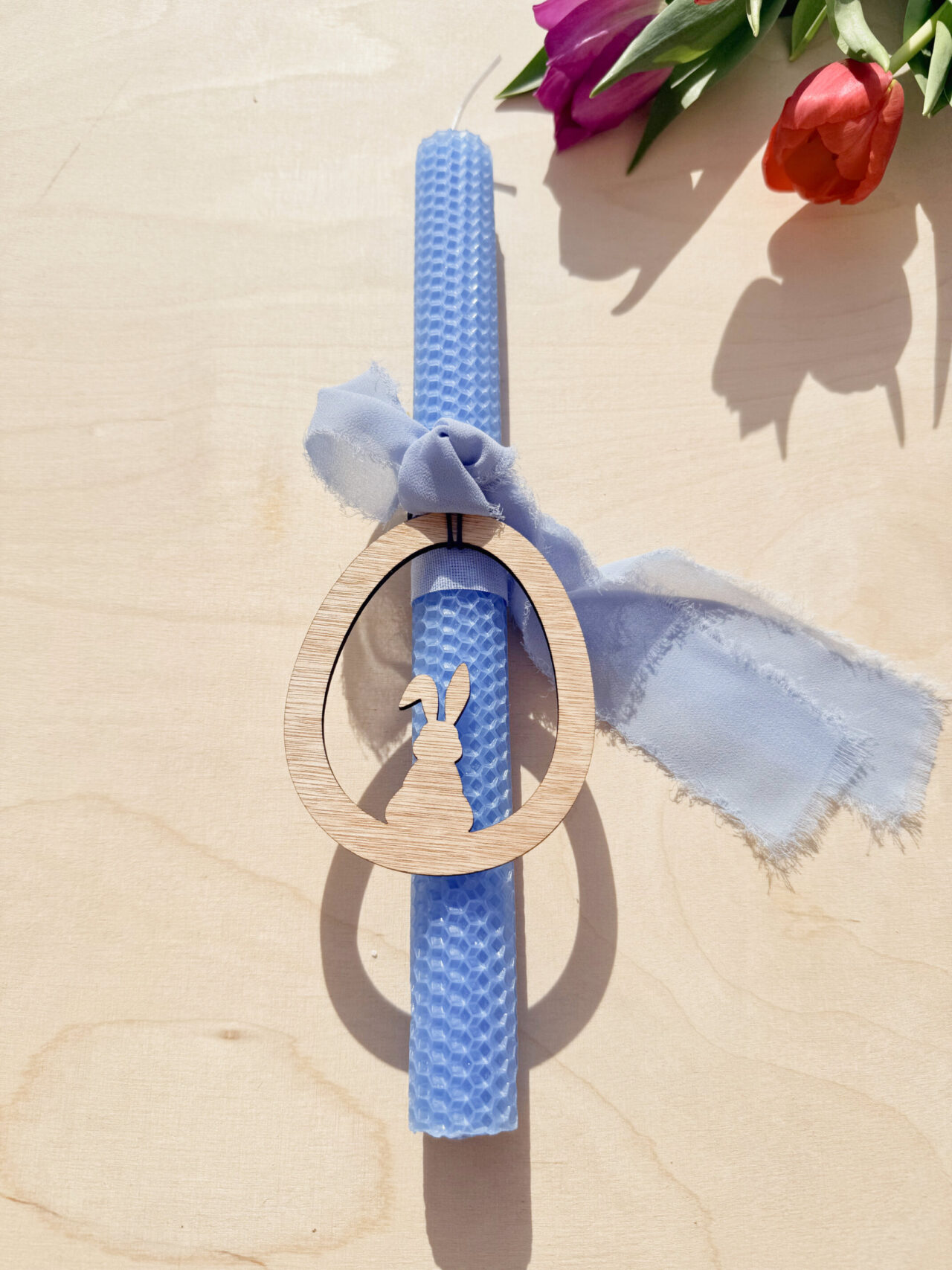 Πασχαλινή λαμπάδα Spring bunny Boy στη γερμανία με αποστολή σε όλη την ευρώπη!