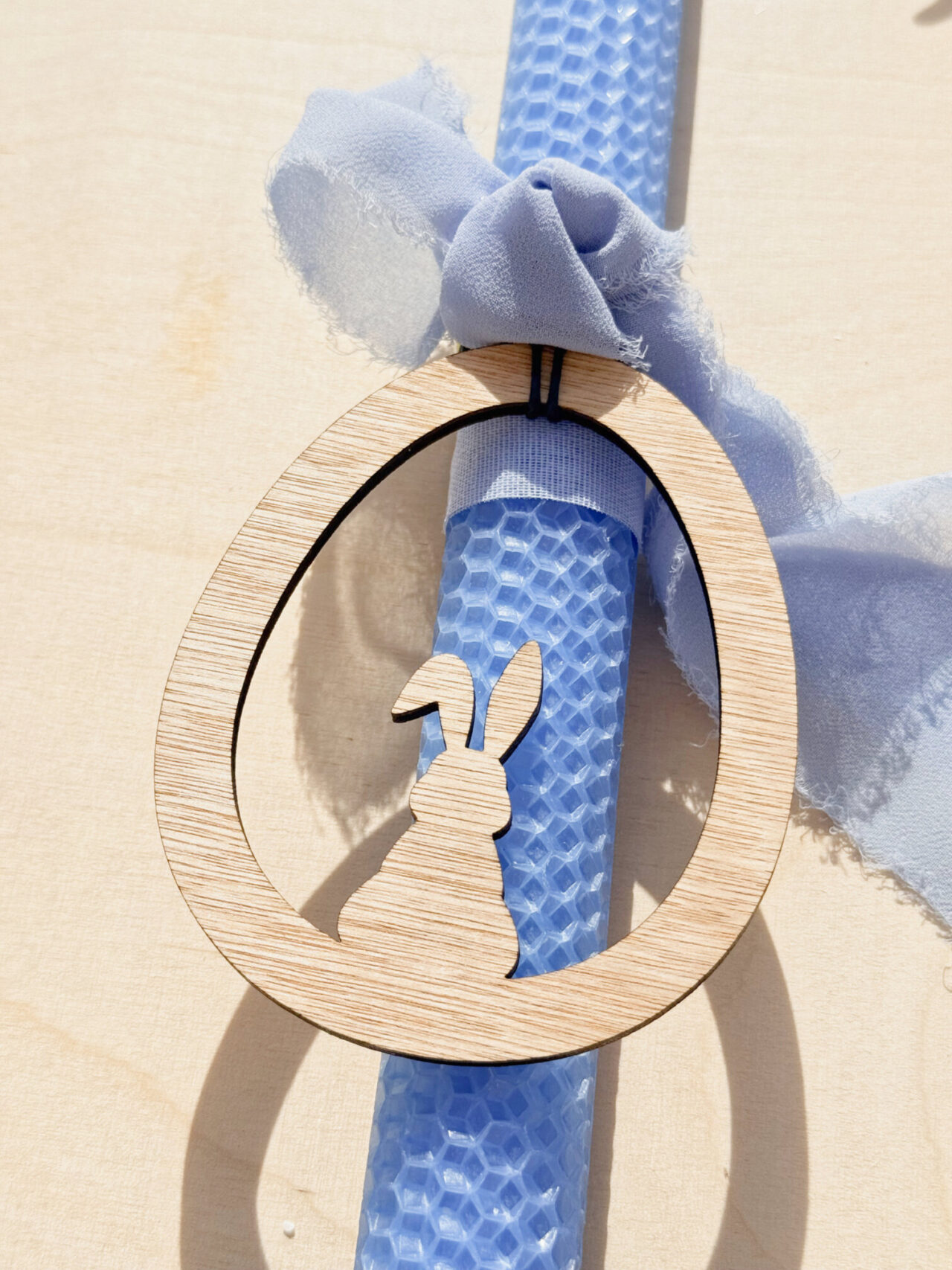 Πασχαλινή λαμπάδα Spring bunny Boy στη γερμανία με αποστολή σε όλη την ευρώπη!