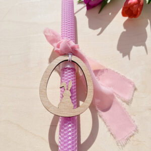 Πασχαλινή λαμπάδα Spring bunny Girl στη γερμανία με αποστολή σε όλη την ευρώπη!