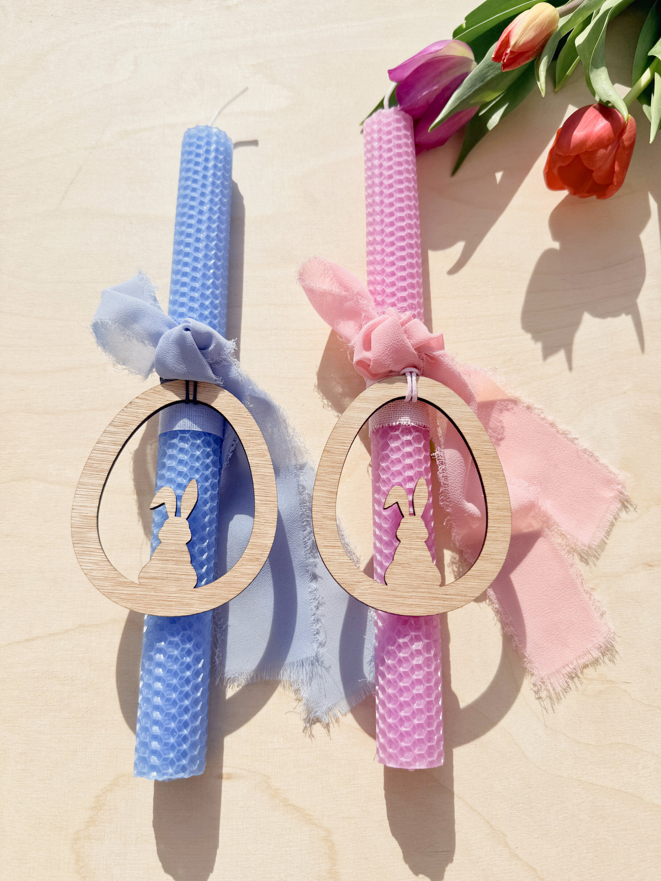 Osterkerze Spring bunny Girl