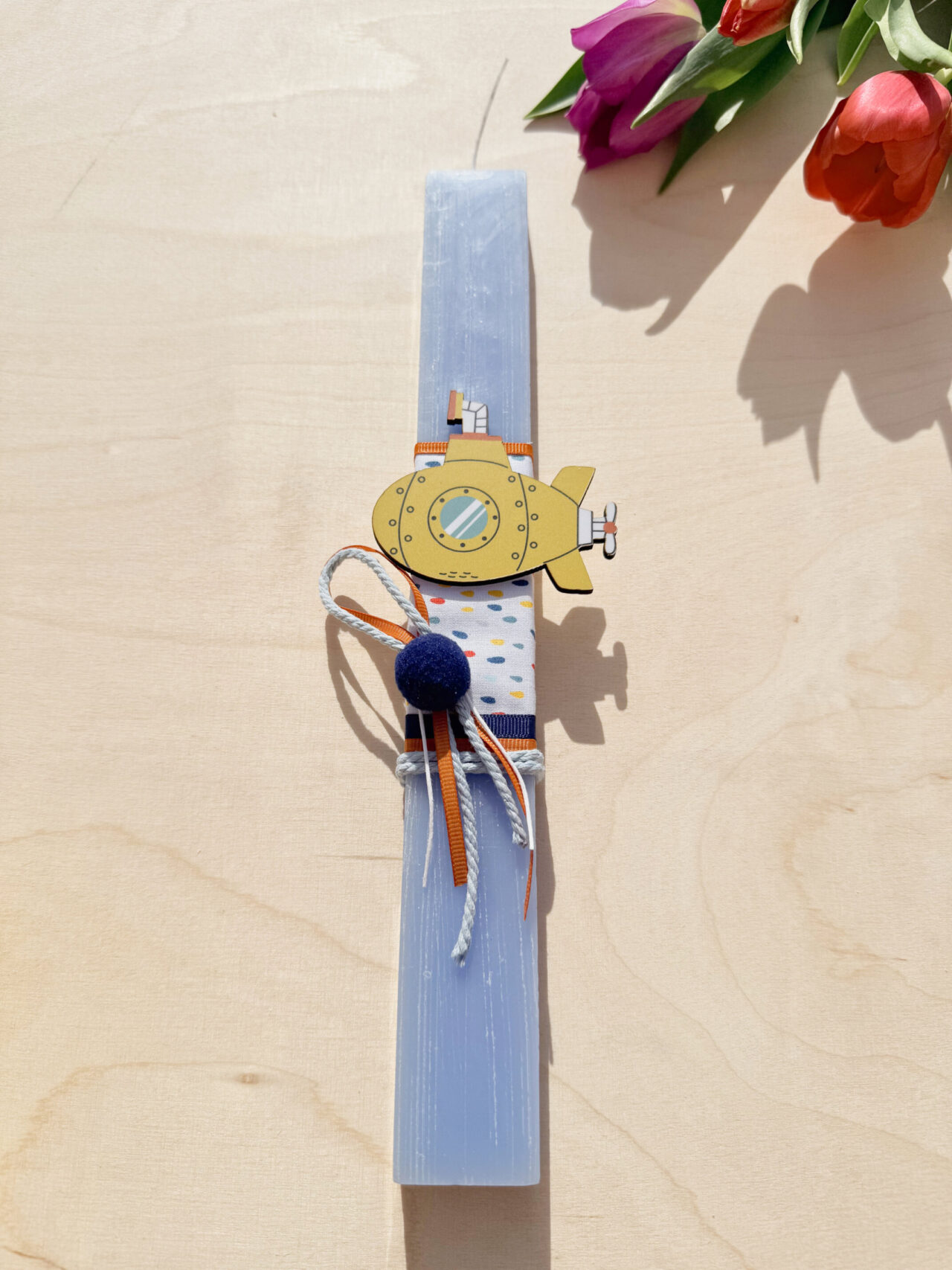 Πασχαλινή λαμπάδα Submarine στη γερμανία με αποστολή σε όλη την ευρώπη!